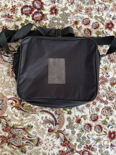 сумка для документов: Сумка через плечо UMRA_OFFICIAL - Хорошо состояние - Цвет: черный с