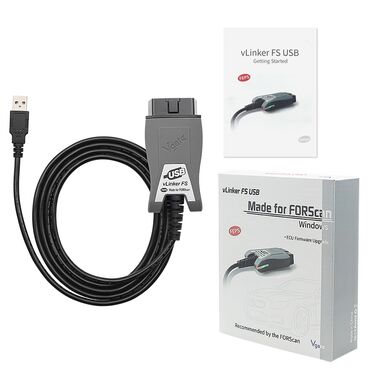 Alati za automobile: Vgate vLinker FS USB OBD2 za Ford Mazda MS CAN HS CAN Auto — 8