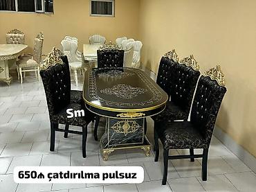 Divan və masa dəstləri: Yeni, Masa və oturacaqlar, Kredit yoxdur, Azərbaycan — 1