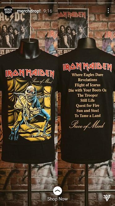 boot: Футболки с принтами Iron Maiden (черные) Варианты дизайна: - — 1