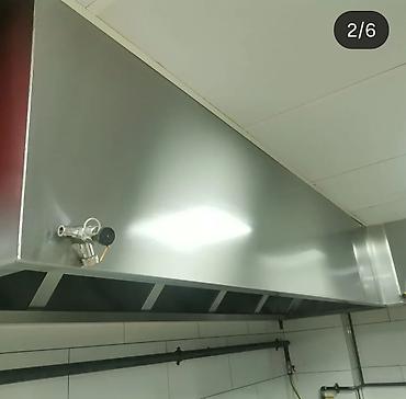 Restoran, kafe avadanlığı: Mətbəx havalandırma sistemi – sənaye tipli - Paslanmayan poladdan — 2