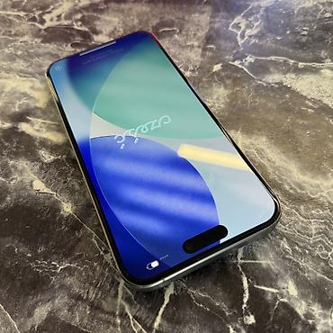 дин: IPhone 15 Pro Max, Б/у, 256 ГБ, Natural Titanium, Чехол, 86 % — 6