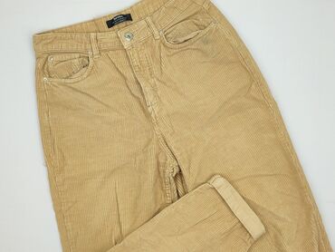 Women: Bershka, Material trousers for women, size M (EU 38)
