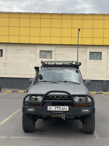 тайота 120: Toyota Land Cruiser: 1997 г., 4.5 л, Автомат, Газ, Внедорожник