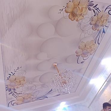 Натяжной потолок: Натяжной потолок 3D потолки, Глянцевое, Матовое Гарантия, Бесплатная консультация — 2