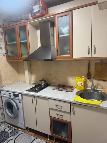 бишкек квартира 1 комнат: 1 комната, 34 м², 104 серия, 4 этаж, Косметический ремонт