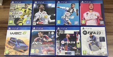 PS4 (Sony Playstation 4): FİFA 17/18/19/20 - 15 manat FİFA 21 - 20 manat FİFA 23 - 30 manat WRC