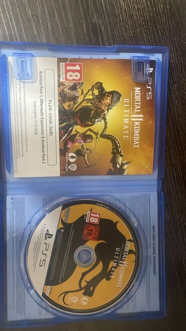 диски мортал комбат: Mortal Combat 11 ultimate ps5