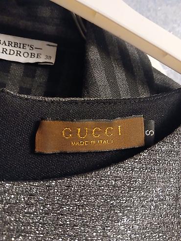 GUCCI, Made in Italy – parıltılı toxumalı qadın geyimi - Brend: GUCCI