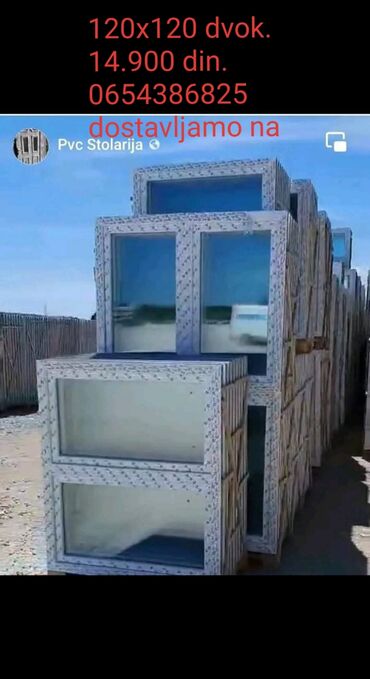 Prozori: PVC prozori i vrata – Baumann/Krauss profili - Materijal: PVC — 32