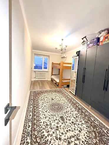 винсовхоз токмок: 2 комнаты, 47 м², Ошский рынок / базар 104 серия, 4 этаж, Евроремонт — 5