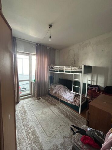 3 комнатная квартира аламедин 1: 2 комнаты, 52 м², 106 серия, 9 этаж, Евроремонт