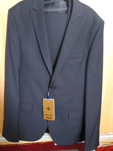 спортивный костюм на флисе мужской: Костюм 3XL (EU 46), түсү - Көк