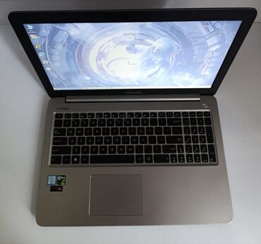 процессоры для ноутбука: Ноутбук, Asus, 16 ГБ ОЭТ, Intel Core i7, 15.6 ", Колдонулган, Жумуш, окуу үчүн, эс тутум HDD + SSD