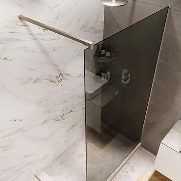 Душевые перегородки и ограждения: 🚿 Душевые перегородки из стекла Бишкек | Стеклянные душевые кабины | — 9