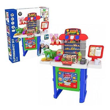 90 patike: Supermarket set – igračka za decu Opis: - Kompletny set za igru uloga — 1