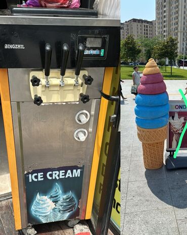 Dondurma aparatları: Dondurma Aparatı satılır kecen il alinib. Obyekt baglandıgı üçün