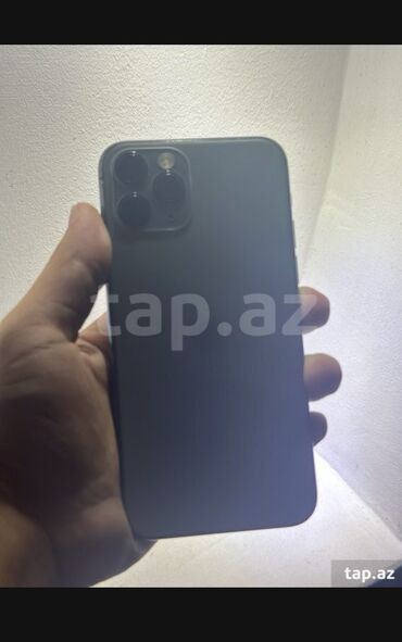 iphone 11 qiymeti irsad: IPhone 11 Pro, 64 GB, Matte Midnight Green