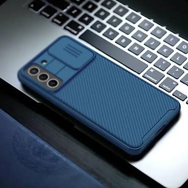 Maske i futrole za telefone: Maska Nillkin CamShield Pro za Samsung G990 Galaxy S21 FE plava. Uz — 15