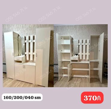 шкаф под стиральную машину в ванной: Yeni, Düz dolab, Dəhliz dolabı