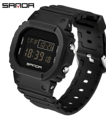 ремонт часов бишкек фото: Sanda 293 (аналог G-Shock 5600) Дисплей: Цифровой Цвет корпуса