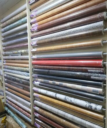 Vinil divar kağızı, oboy: Rulonunda uzunlugu 10 metr eni 90 sm olur,arxasi ozu kleylidir. Vinil — 10