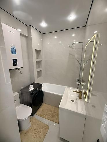 продаю дом ала тоо 1: 2 комнаты, 64 м², Элитка, 9 этаж, Дизайнерский ремонт — 5