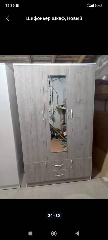 Шифоньеры, шкафы для одежды: Шифоньер, шкаф для одежды, Новый, Прямой, ЛДСП — 8