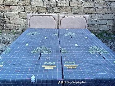 Çarpayılar: Təzə çarpayılar. 1 nəfərlik çarpayılar 60 manat. 2 nəfərlik taxt 110 — 30