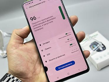 Мобильные телефоны и аксессуары: Samsung Galaxy A71 5G, Б/у, 128 ГБ, цвет - Голубой, 2 SIM — 10
