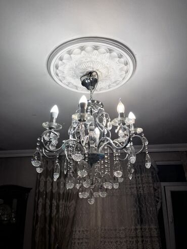 çılçıraqlar instagram: Çılçıraq, 6 lampa, Metal