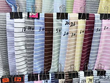 bed sheets: Сорочечная ткань в полоску - Назначение: пошив рубашек, блуз — 3