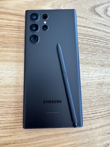 продать телефон: Samsung Galaxy S22 Ultra, Б/у, 256 ГБ, цвет - Черный, 2 SIM