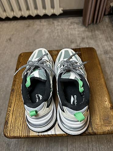 lining бу: Эркектердин кроссовкасы, 37, 38, 39, Колдонулган, түсү - Ак — 2