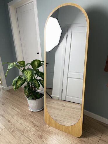 зеркало полный рост: Напольное зеркало в арочном дизайне - Тип: напольное, с