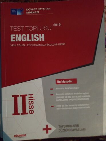 tqdk test toplusu: Inglis dili 2 ci hisse test toplusu bank test