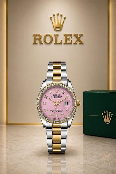 ucuz saat: Yeni, Qol saatı, Rolex, rəng - Qızılı — 2