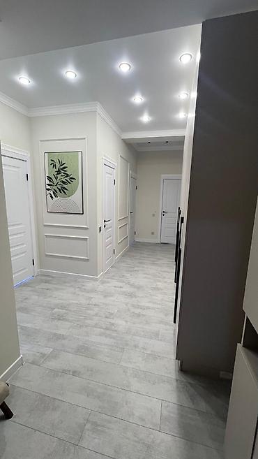 osh flat: 3 комнаты, 90 м², Асанбай мкр Элитка, 12 этаж, Евроремонт — 2
