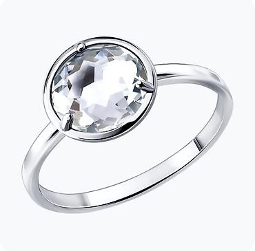 серьги булгари: Кольцо, Проба 925, Женские, Фианит, Новый — 2