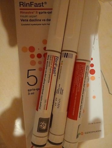 RinFast (Insulin aspart) – RinAstra II şpris-qələm - İstehsalçı