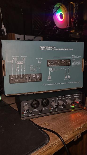 руль педаль: Аудиоинтерфейс TEYUN Q-24 + проводные мониторные наушники AKG K92 — 2