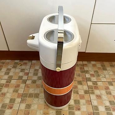 ovçular kolbasa: Orijinal Zojirushi (Elephant) TWIN iki bölməli pompallı termos — 2