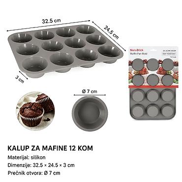 Peciva, pekarski proizvodi: KMT silikonski kalup za tortu 2416127 Fleksibilni silikonski kalup za — 1