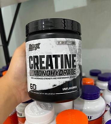 Спортивное питание: Nutrex Research Creatine Monohydrate – unflavored (dadsız) toz forma — 1