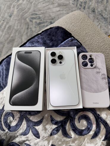 24 дюймовый монитор: IPhone 15 Pro, Колдонулган, 128 ГБ, 87 %