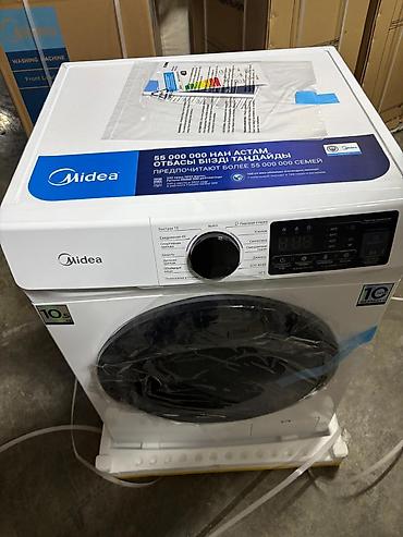 Кир жуучу автомат машина, Жаңы, Midea, 10 кг жана андан көп, Фронталдык, Дүңүнөн