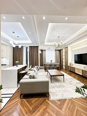 belgravia: 3 комнаты, 105 м², Асанбай мкр 6 этаж — 8