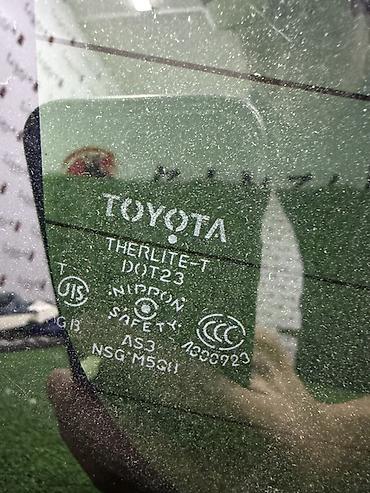 highlander 2017: Стекло Заднее Toyota, 2007 г., Б/у, Оригинал — 5