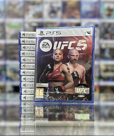 battlefleld 6 oyun: PlayStation üçün "UFC 5" oyun diski ✅Taksit kartları (birkart — 1
