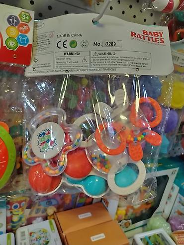 детские погремушки: Набор погремушек для малышей BABY RATTLES (модель D289) - Для детей — 1